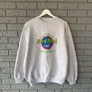 Vintage Hard Rock Cafe Sweatshirt Large Crewneck 90s Sz Large Made in USA